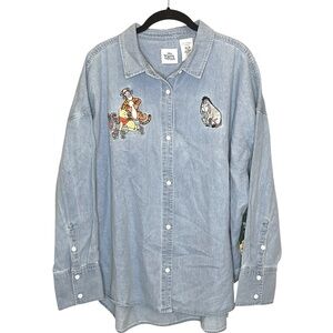 DISNEY Winnie‎ the Pooh and Friends Burton Down Shirt